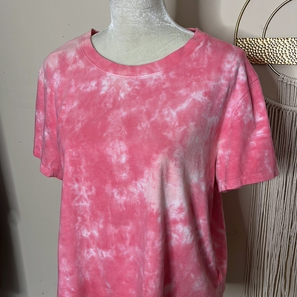 Wild fable • tie dye shirt sleeve cropped tee - Picture 4 of 7